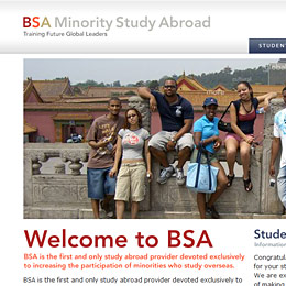 BSA Minority Study Abroad
