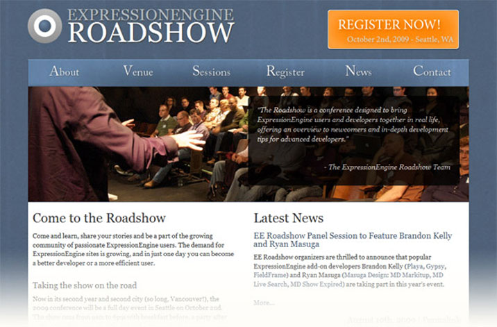 EE Roadshow open for registration